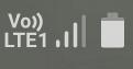 индикатор работающего режима VoLTE